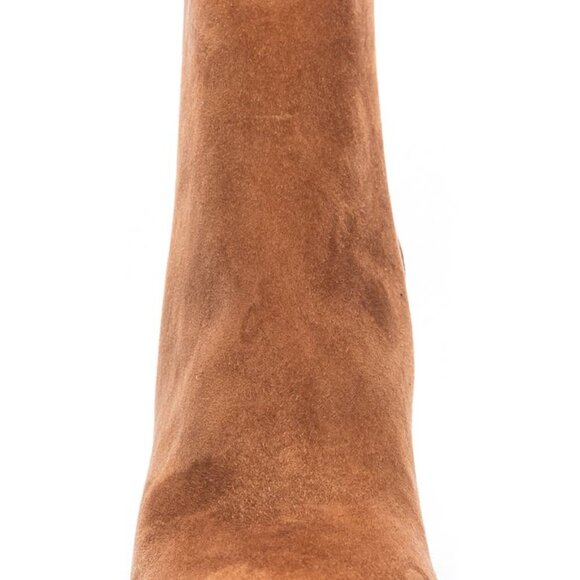 42 GOLD Kensington Chelsea Bootie Tan Suede 7.5 - Picture 4 of 7